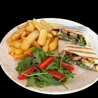 Wrap Caesar cu Cartofi Prajiti 300g/150g