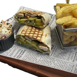 Wrap Caesar cu Cartofi Prajiti 300g/150g