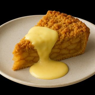 Apple Crumble cu Custard 180g