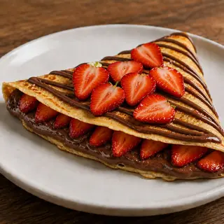 Clatita cu Nutella si Capsuni