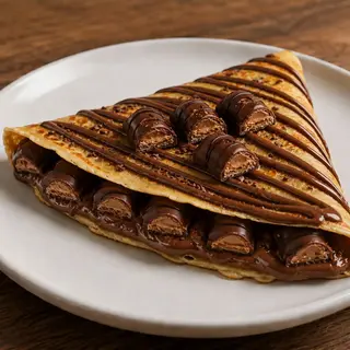 Clatita cu Nutella si Kinder Bueno