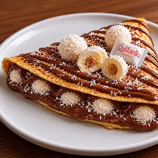 Clatita cu Nutella si Raffaello