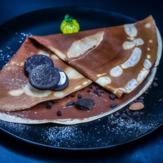 Clatita cu Nutella si Oreo