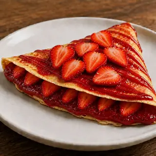 Clatita cu Dulceata de Capsuni