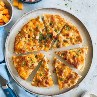 Focaccia cu șuncă Praga 