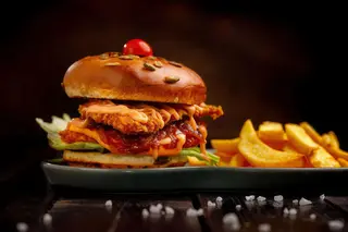 Burger Cool Crispy