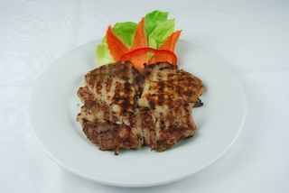 Ceafa de porc la gratar