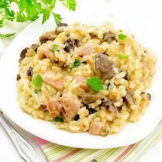 Orez cu ciuperci