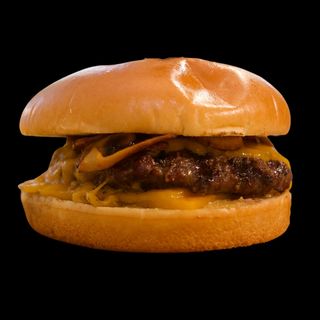 Mb burger + cartofi prajiti + sos