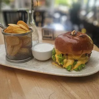 Cheddar Burger, 500g