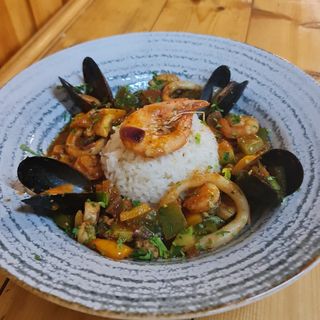 Tigaie picanta Fructe de Mare