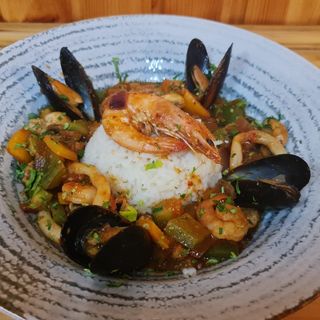 Tigaie picanta Fructe de Mare