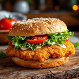 Meniu sandwich șnițel pui + răcoritoare