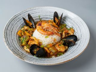 Tigaie picanta Fructe de Mare