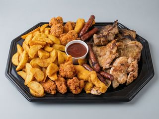 Platou cald family pentru 4 persoane 