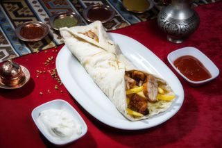 Shaorma mică vita-oaie