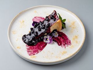 CHEESECAKE CU GEM DE AFINE  250 GR 