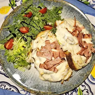 CHIKEN MUSHROOM GARLIC BREAD 350g