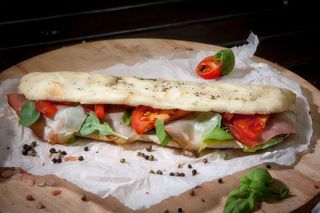 Panino Crudo - Rucola