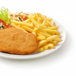 Meniu snitel+cartofi