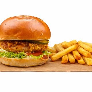 Chicken Crispy Burger&Fries