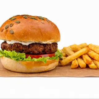 Falafel Burger&Fries