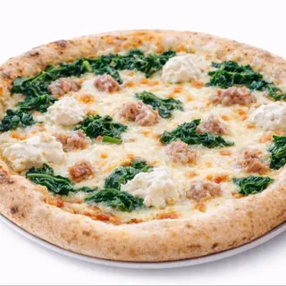 Pizza Spinachi cu carnati Ø 32cm