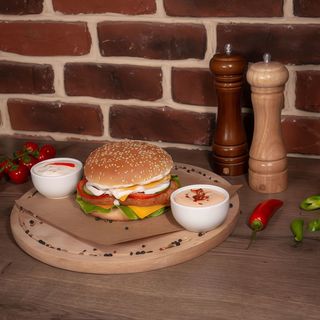 Meniu Hamburger+cartofi