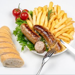 Meniu Thuringer+cartofi