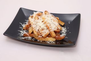 Cartofi prajiti cu parmezan