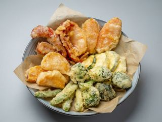 Legume tempura