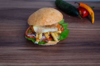 Cheeseburger porc si vita