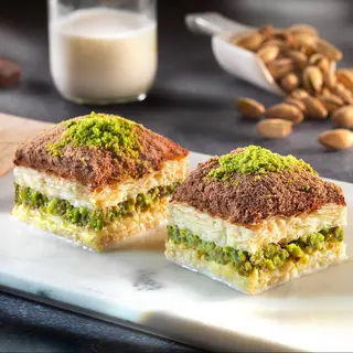 Baclava rece cu ciocolată și fistic 200g
