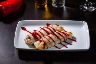 Clătite cu dulceață