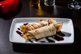 Clatite cu ciocolată