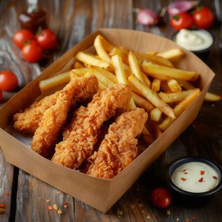 Crispy strips de pui