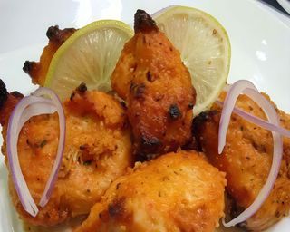 Garlic tikka