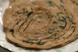 Mint parantha