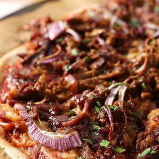 Pizza pulled pork