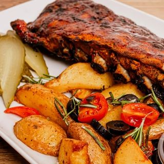 Coaste de pork bbq