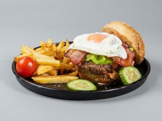 Egg burger