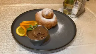 Papanași cu Nutella
