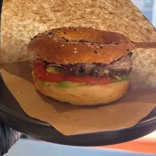 Turkey bagel
