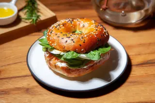 The Snoozz bagel