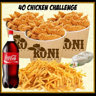 40 chicken challenge bucket