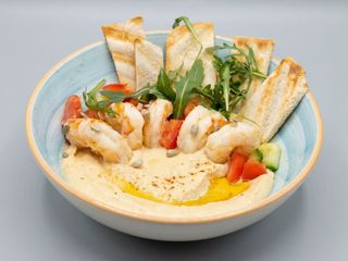 HUMMUS & CREVETI