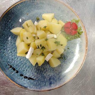 Cartofi natur cu unt