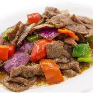 Vită în sos stridii