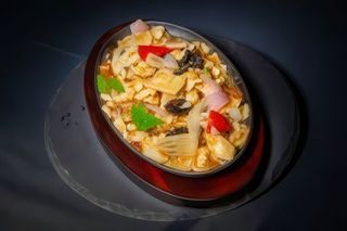 Iepure cu sos de stridii