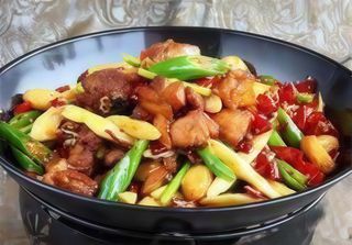 Iepure gongbao picant